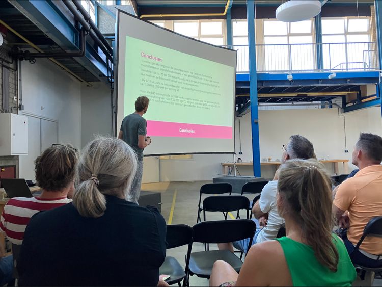 Presentatie bij Domijn